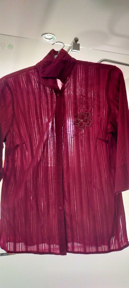 Chemise FEMME unie  bordeaux  CANDA   8 Savigny-sur-Orge (91)