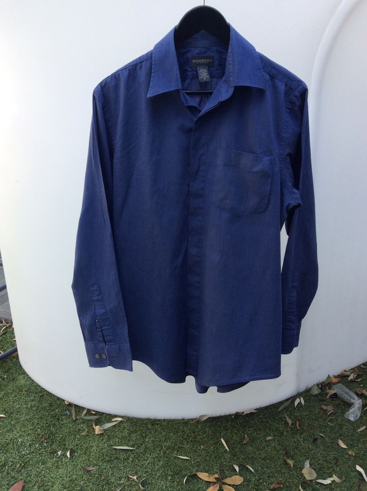 Chemise homme Banana Republic Stretch bleue 0 Angers (49)