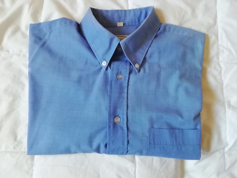 Chemise homme taille L, Milford Clan, bleu ciel 10 Noyelles-l�s-Vermelles (62)