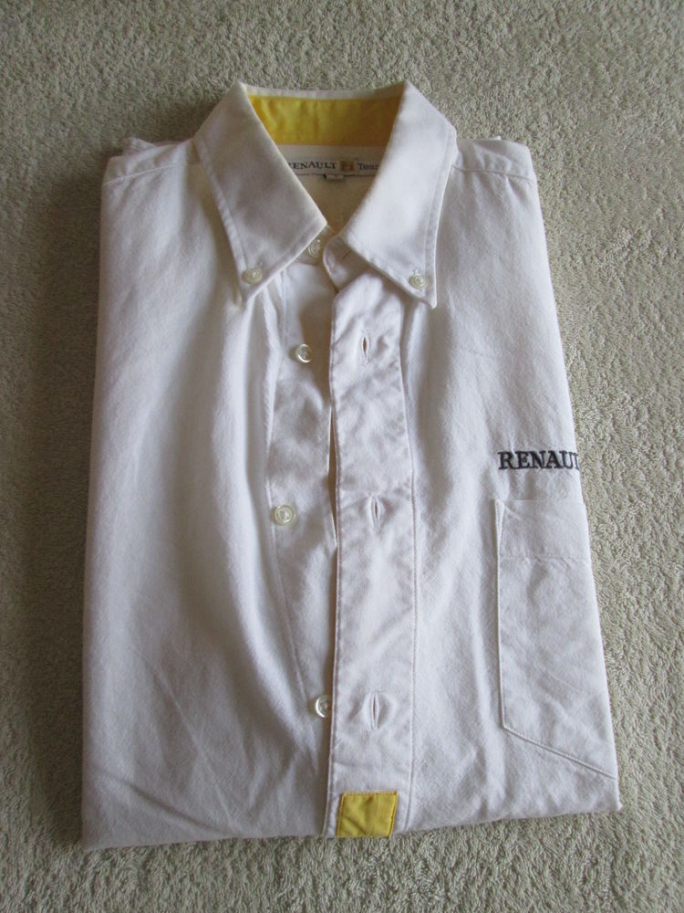 Chemise manches courtes homme Renault F1 Team Taille S/M 8 Chauriat (63)