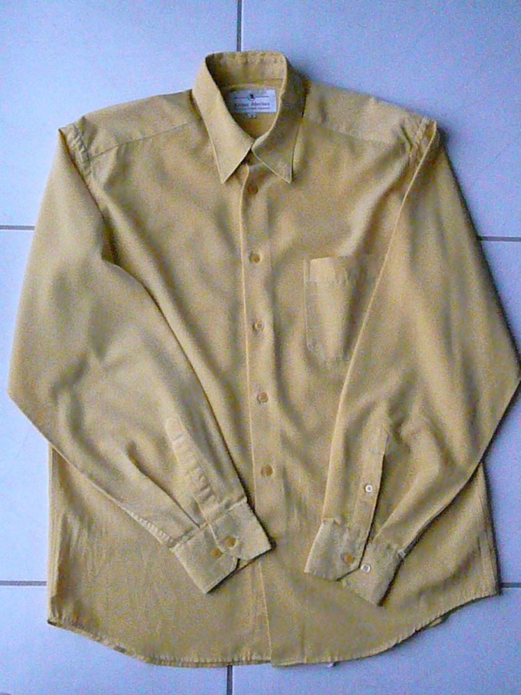 Chemise moutarde homme T3 Arthur Abrillan 7 Franqueville-Saint-Pierre (76)