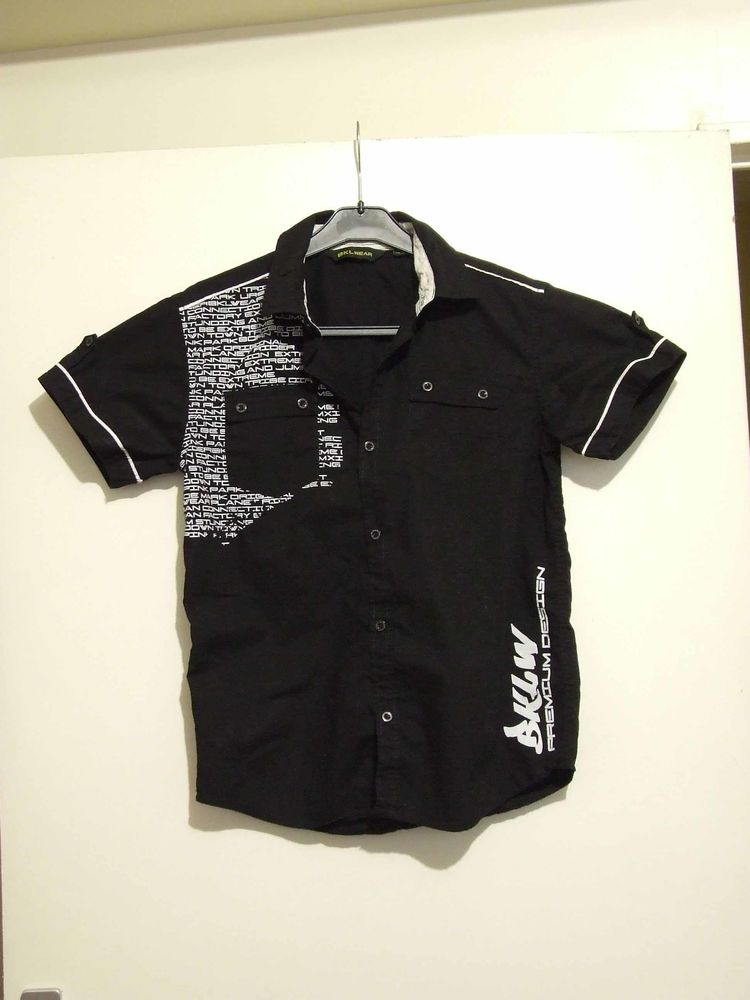 Chemise noire, BKL WEAR, 14�ans, TBE 5 Bagnolet (93)