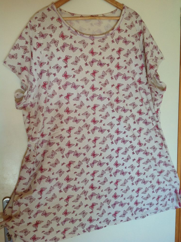 CHEMISE DE NUIT BLANCHE PAPILLONS ROSE FUSCHIA
12 Tr�gunc (29)