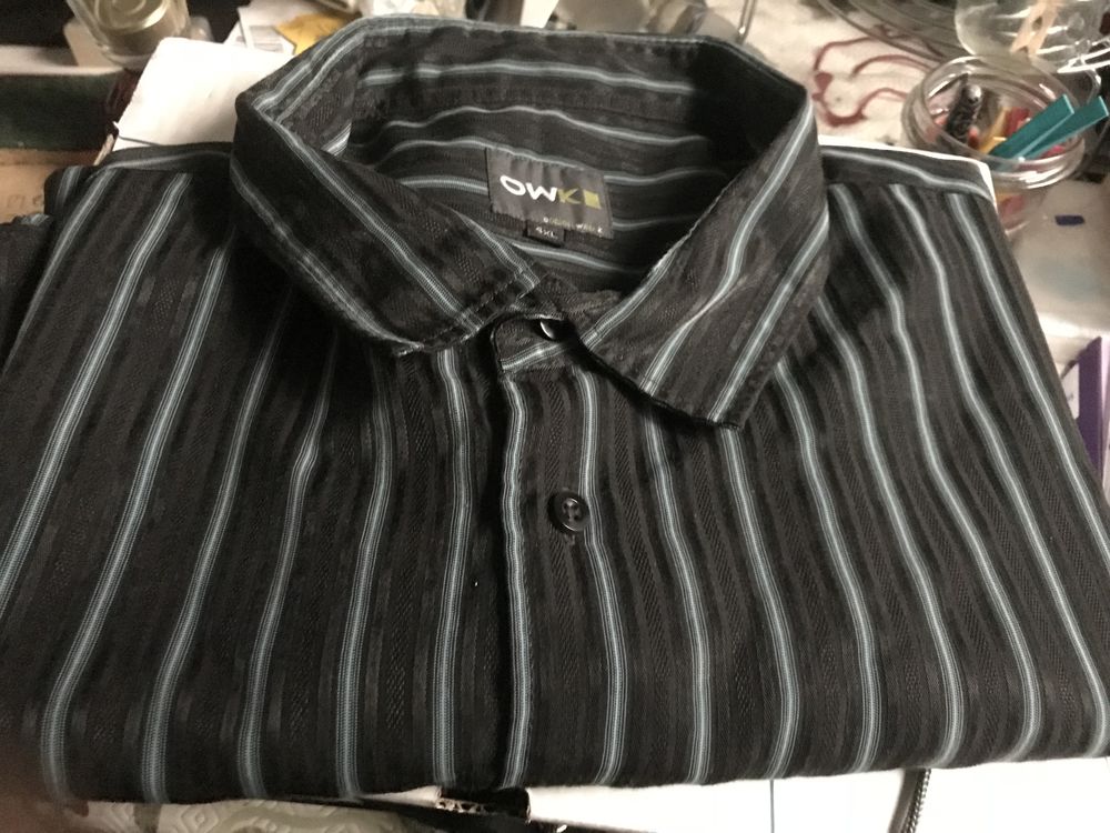 CHEMISE OWL  4XL  RAYEE VERTE/ ANTHRACITE 9 Saint-Genis-Laval (69)