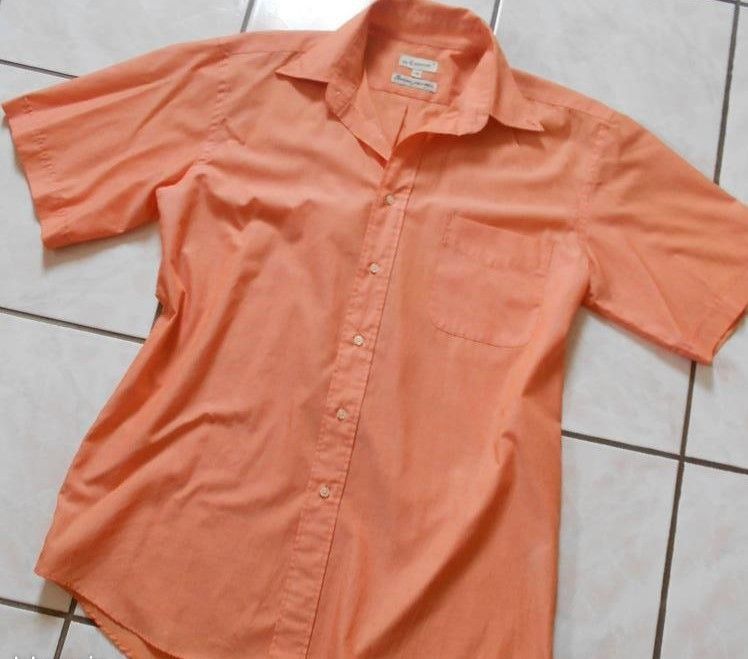 Chemise saumon chambray manches courtes T 38 -40 3 Domart-en-Ponthieu (80)