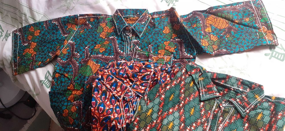 lot 3 chemises africaines T46 homme  xxl 100 Schiltigheim (67)