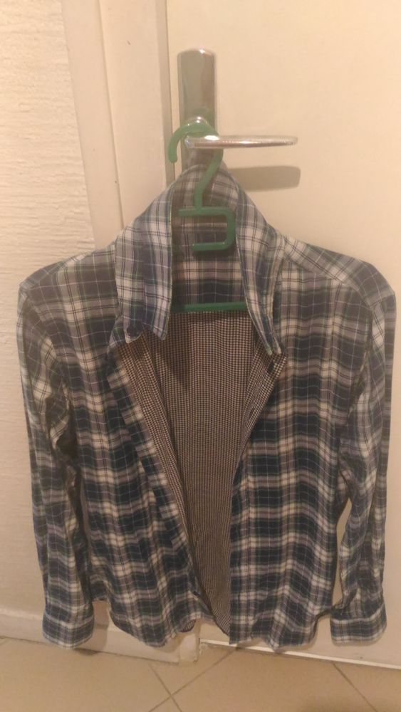 Chemises � carreaux sur-mesure Atelier NA taille M 25 Savigny-sur-Orge (91)