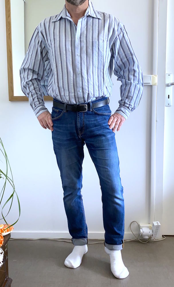 4 Chemises imprim�es pour homme L 5 Nantes (44)