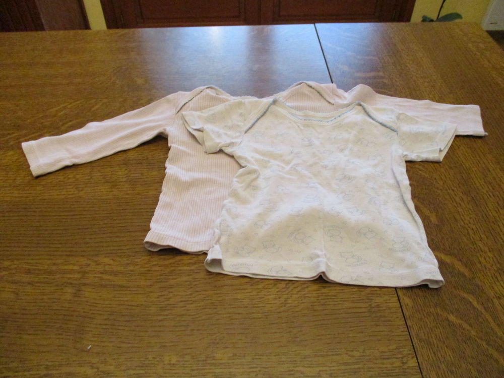 2 Chemises: manches courte et manches longues - 2 ans 0 M�rignies (59)