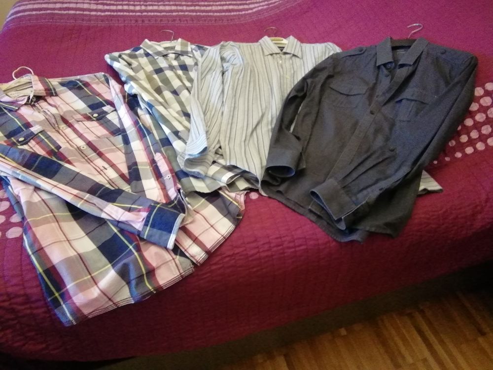 Lot de 4 chemises en taille M. 15 Meurchin (62)