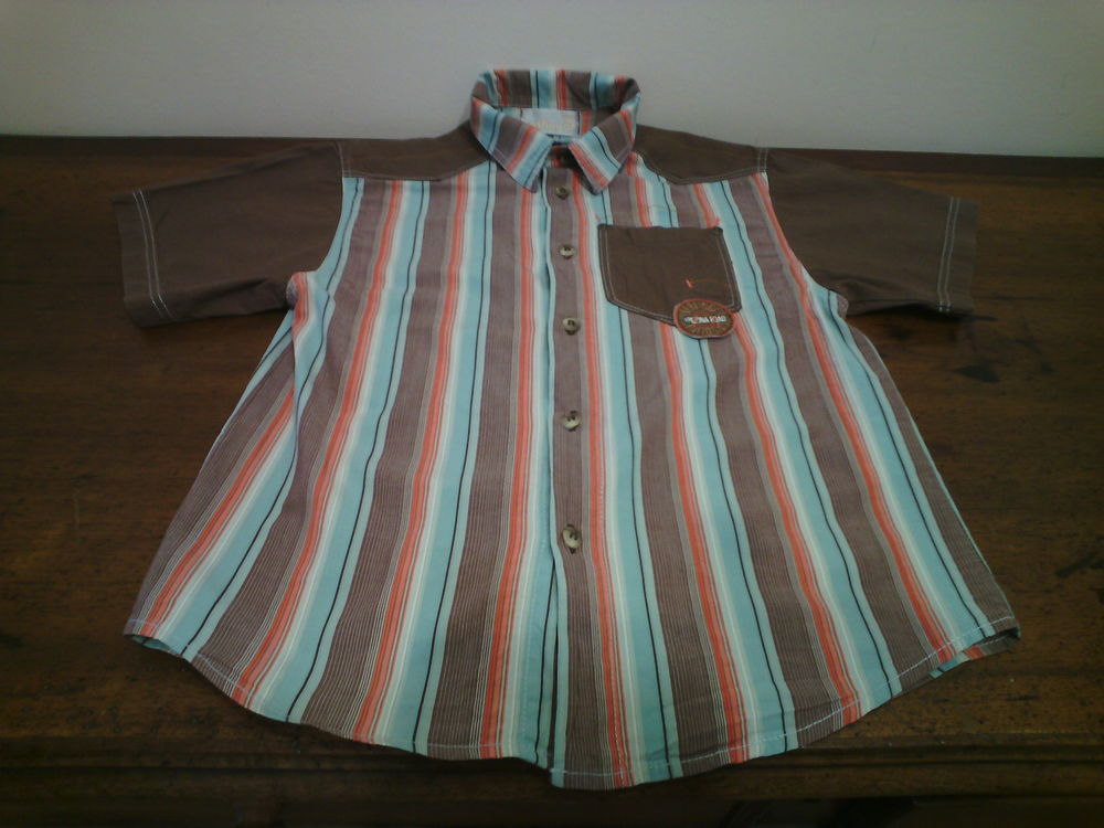 Chemisette � rayures 8 ans BERLINGOT - TBE 8 Reims (51)