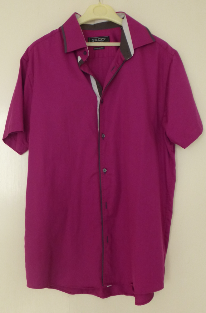 Chemisette violette Armand Thierry 7 Bressuire (79)