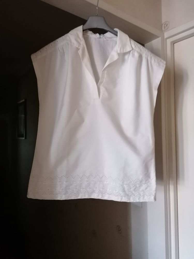Chemisier blanc vintage 5 Jury (57)