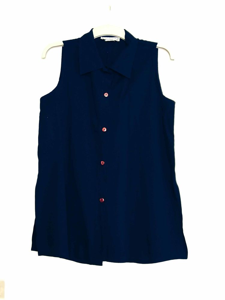 Chemisier blouse, Bleu marine, T. Unique, TBE 4 Bagnolet (93)