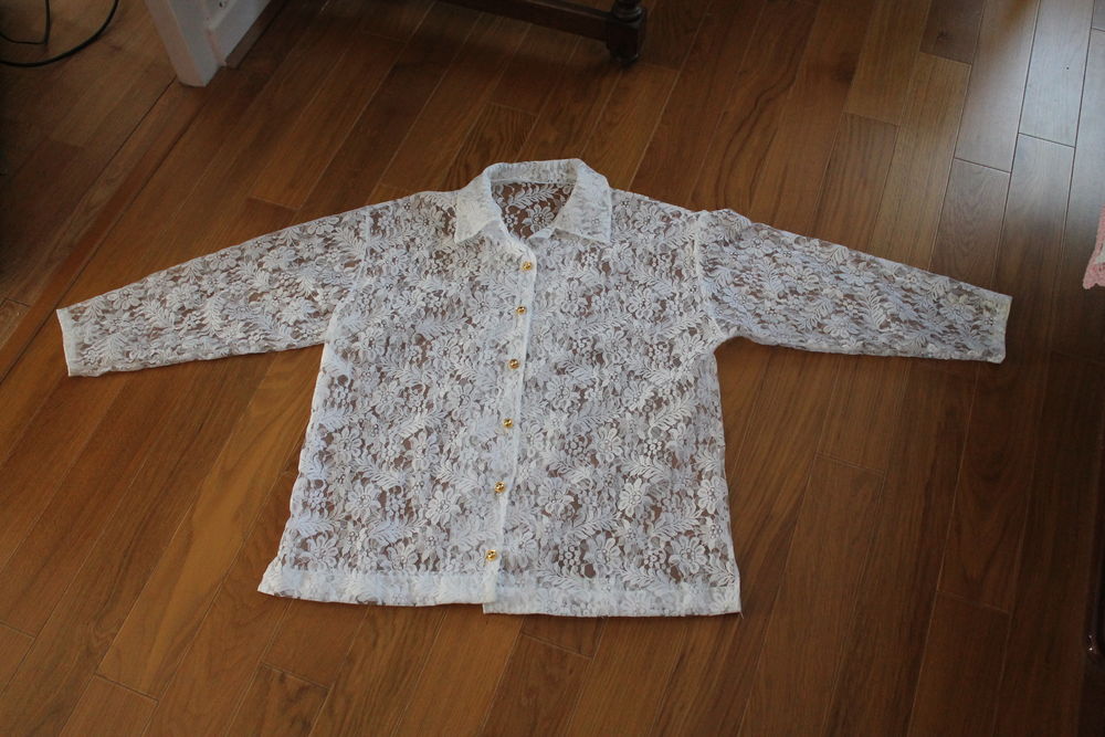 CHEMISIER EN DENTELLE BLANC FEMME 8 Dijon (21)