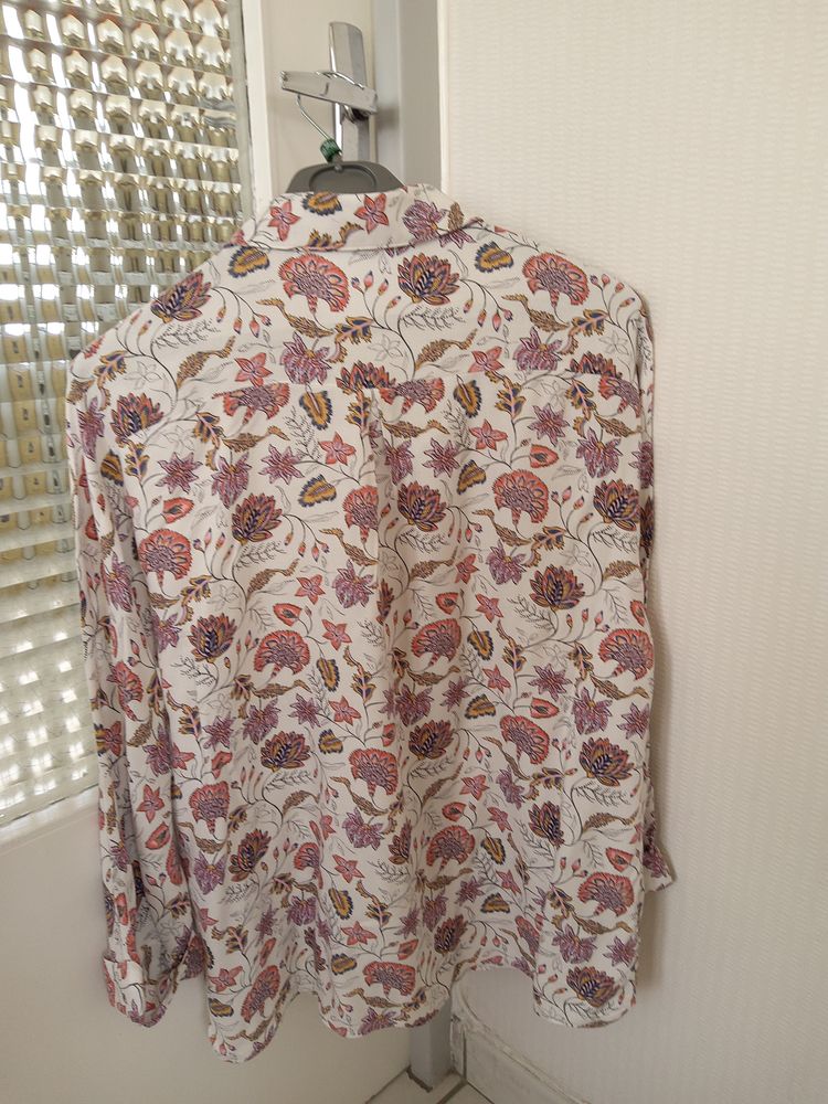 CHEMISIER femme imprim�s fleurs PROMOD 6 Saint-Etienne (42)