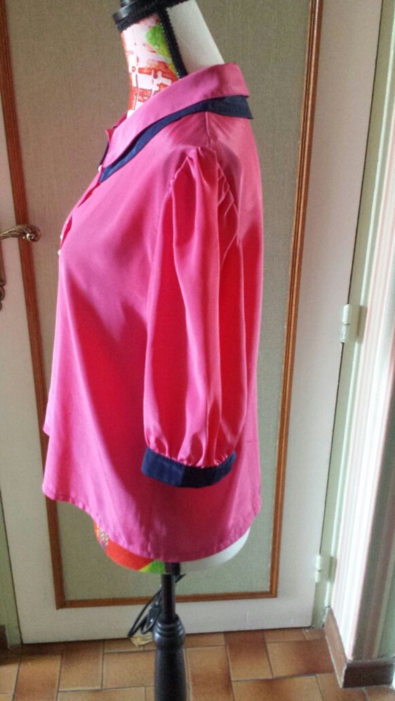 chemisier rose polyester 10 Noyon (60)