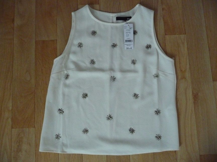 Chemisier ou Top sans manche ivoire T. 36 ETAM - Neuf 20 Celles-sur-Belle (79)
