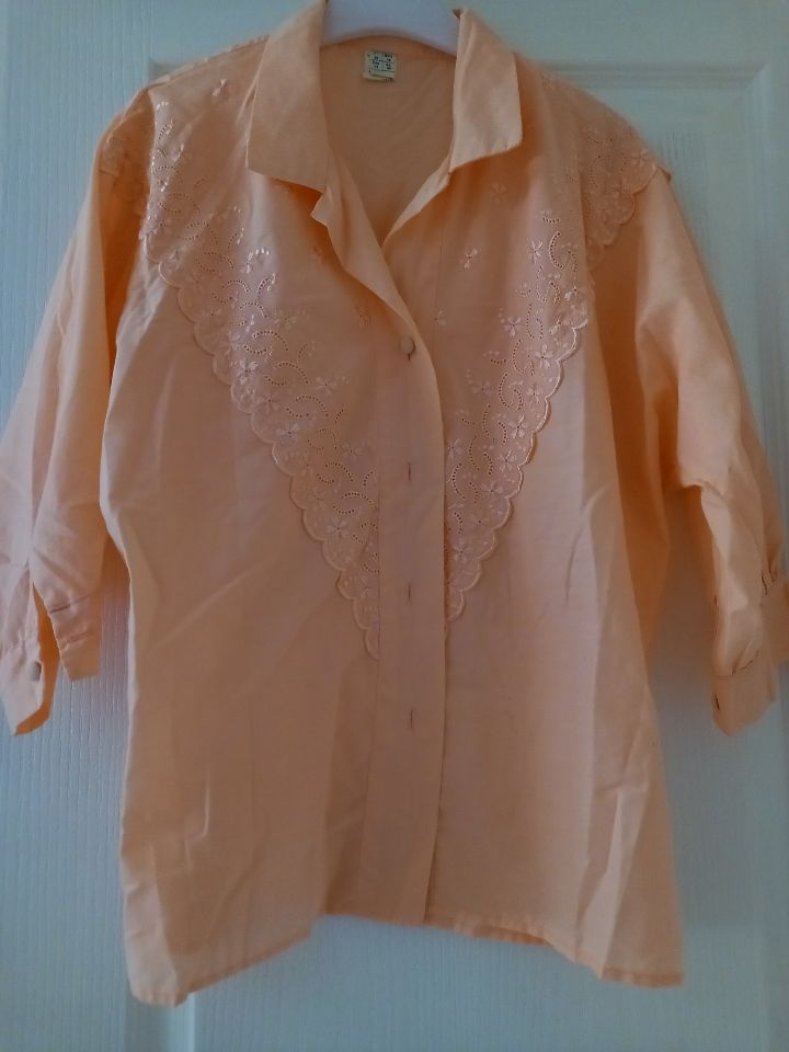 Chemisier saumon taille 48 vintage 5 Villiers (86)
