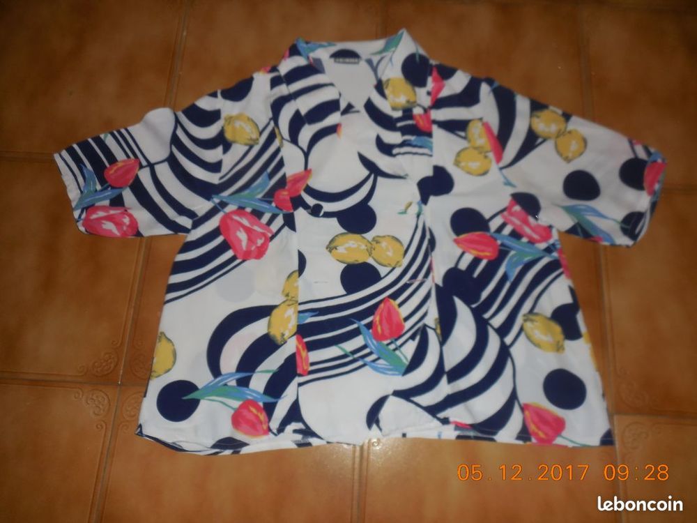 Chemisier 3 suissses manches courtes 4 S�te (34)