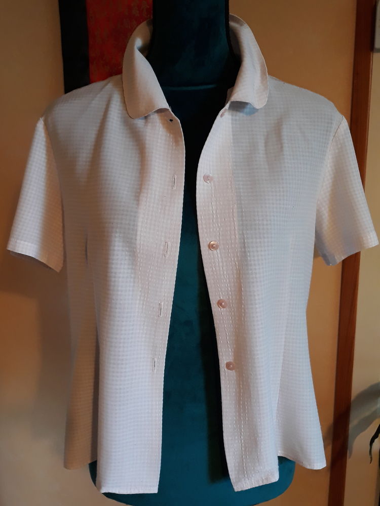 Chemisier vichy rose et blanc - Taille 40 5 Livry-Gargan (93)