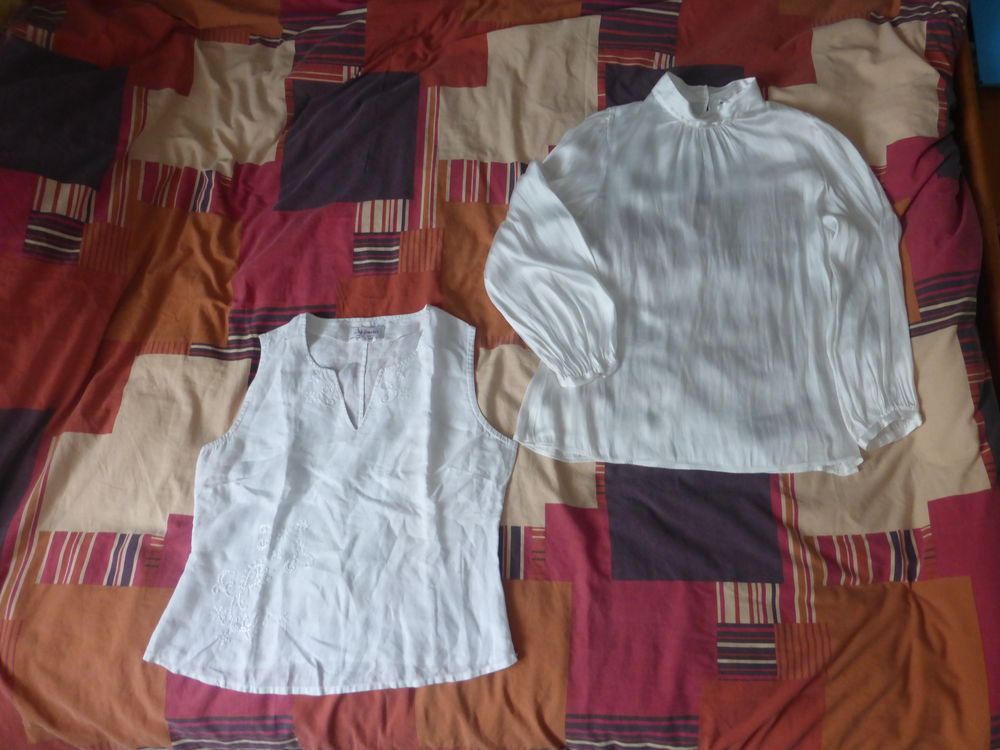 CHEMISIERS BLANCS femme - 38/40 et 42/44 5 Doussard (74)