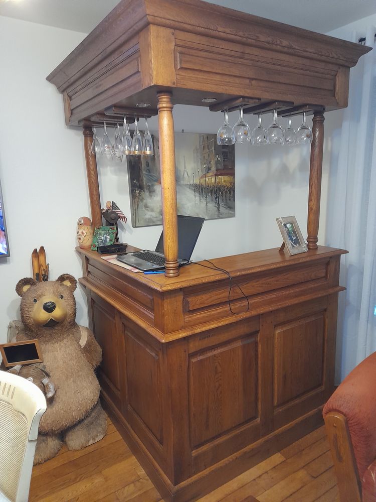 bar en chene massif 500 Beauvais (60)