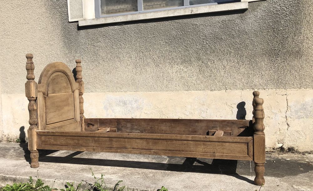 Lit en ch�ne 150 Paris 15 (75)