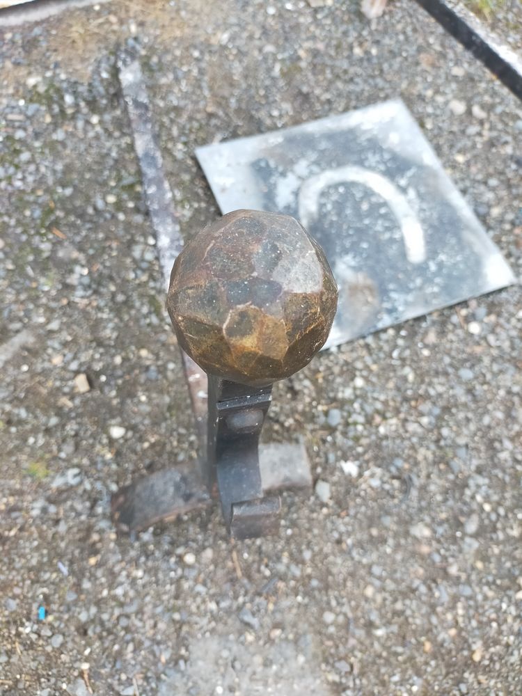 Chenet de ch�teau de chemin�e 15 C�zac (33)