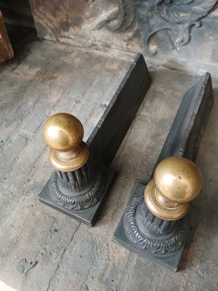 Chenets de chemin�e 35 Le Mans (72)