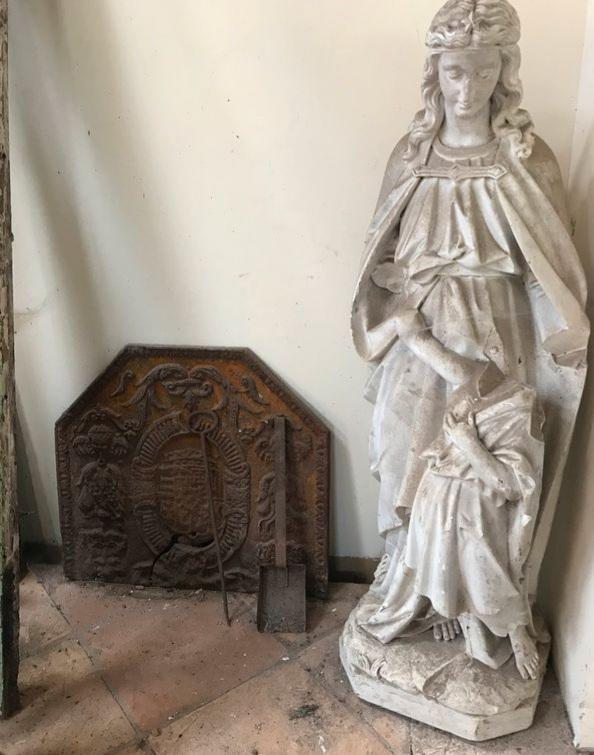 Cherche statue de pierre ou de fonte 1 Rainville (88)