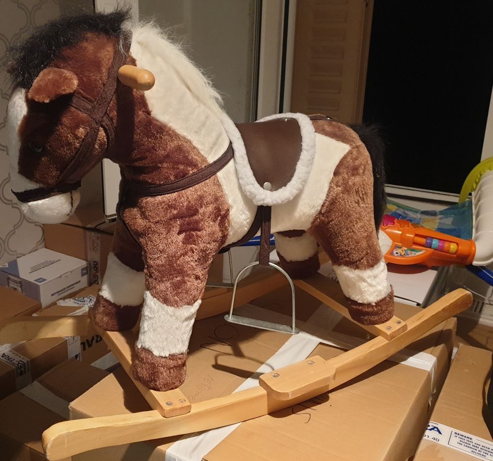 Cheval a bascule avec son 20 Crolles (38)