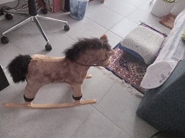 CHEVAL BASCULE EN TISSU 0 Saint-Hilaire-du-Rosier (38)