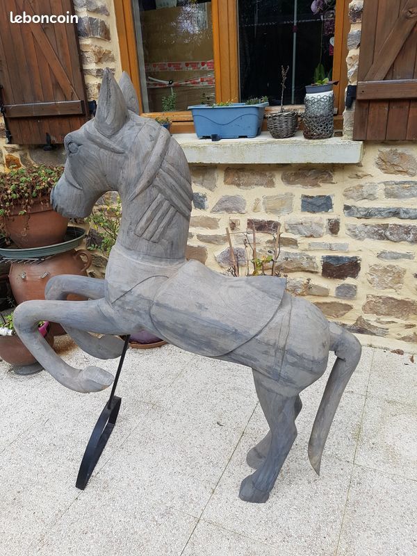 Cheval bois d�coration 700 La Croixille (53)