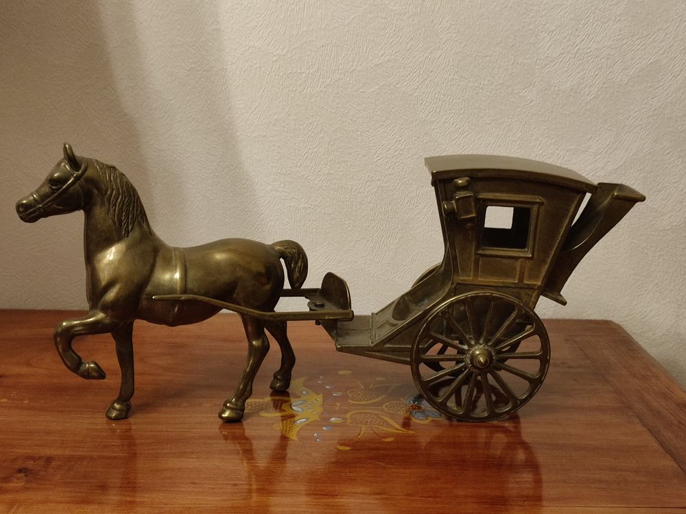 cheval cal�che laiton 50 Brive-la-Gaillarde (19)