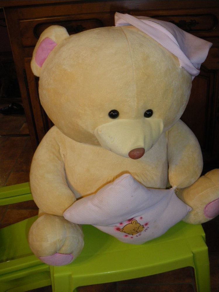 cheval et grand ours et singe en peluche 8 Cal�s (46)