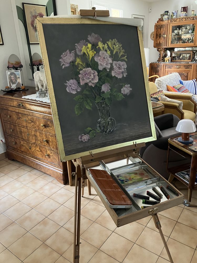 Chevalet peintre en bois 120 Oullins (69)