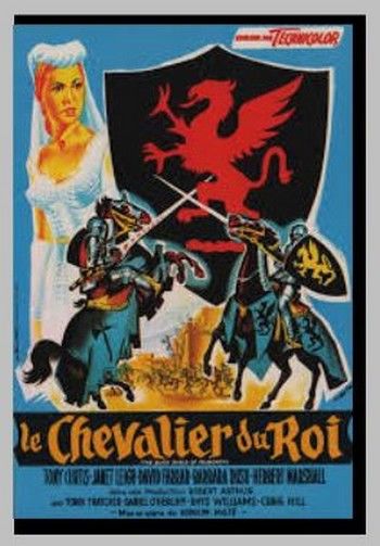 LE CHEVALIER DU ROI en VF avec tony curtiss et janet leigh 0 Malo Les Bains (59)