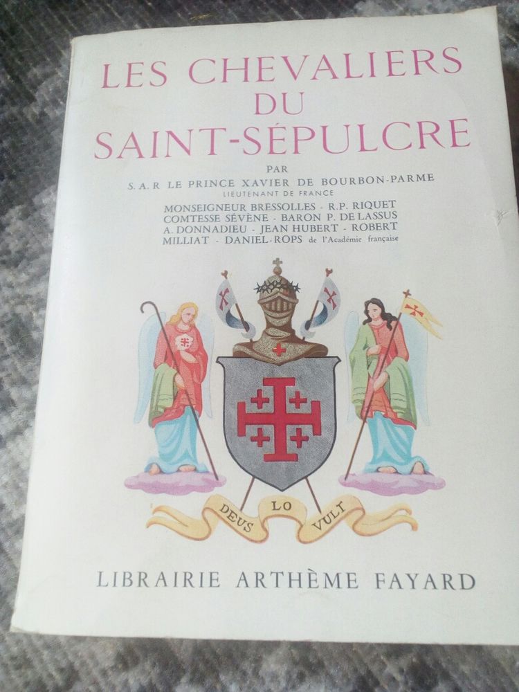 les chevaliers du Saint-S�pulcre Arth�me Fayard 1957 50 Lisieux (14)