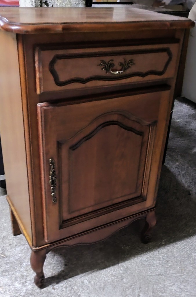 Chevet Vintage en Bois Marron 70 Bavilliers (90)