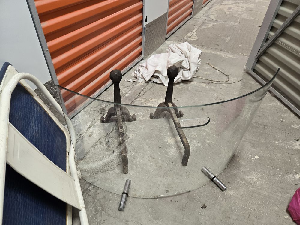 Chevets chemin�e et pare-feu en verre 100 Jullouville (50)