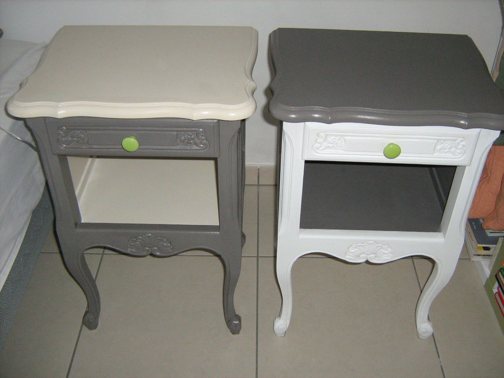 2 chevets  relook�s 50 Le Mans (72)