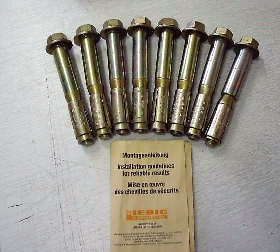 chevilles pour charges lourdes. 12 Champagnole (39)