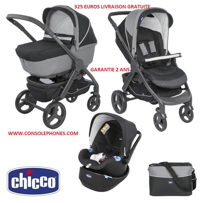 poussette 4 en 1 chicco