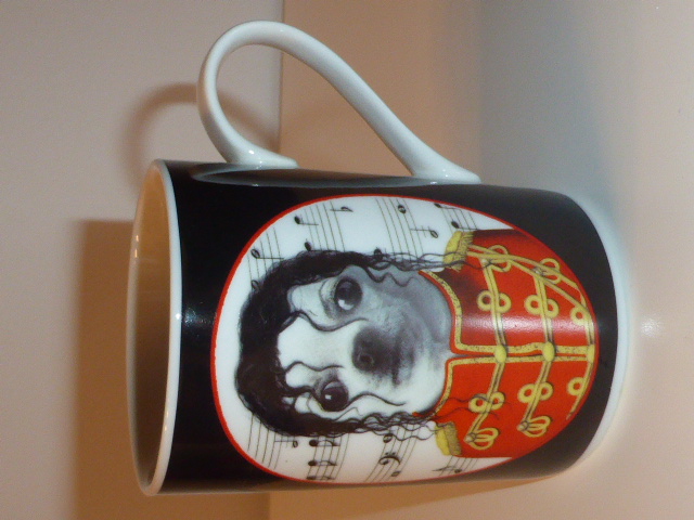 Mug chien Mickael Jackson par Takoda Avenue of the stars 5 Rueil-Malmaison (92)