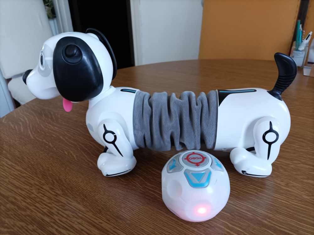 Chien Robot Dackel interactif extensible, radiocommand�. 29 Troyes (10)