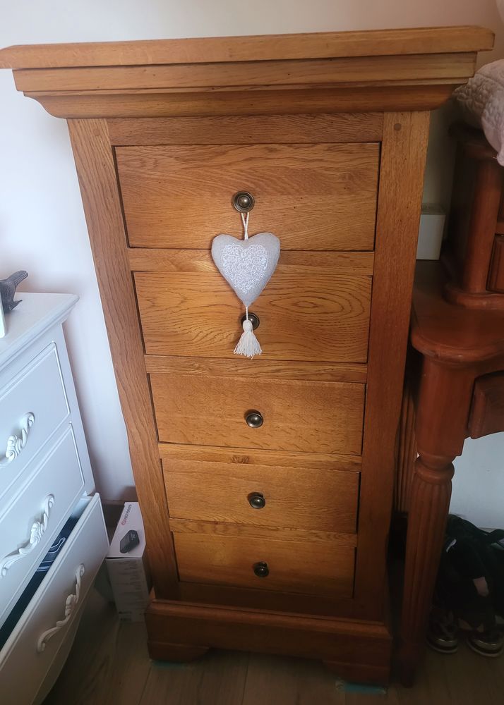 Chiffonnier en Ch�ne Massif 80 Albert (80)