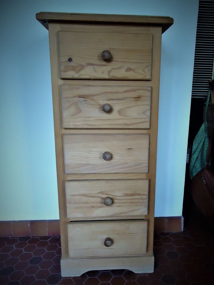 Chiffonnier en pin massif 50 Courris (81)