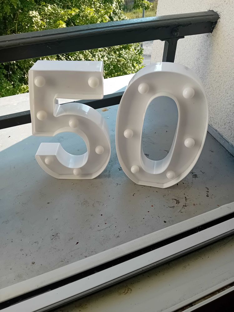 Chiffres anniversaire 5 Saint-Dizier (52)