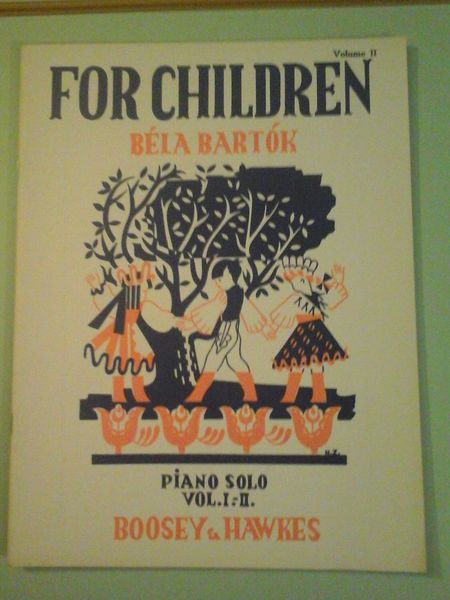 FOR CHILDREN VOL 2 POUR PIANO-BELA BARTOK 8 Albi (81)